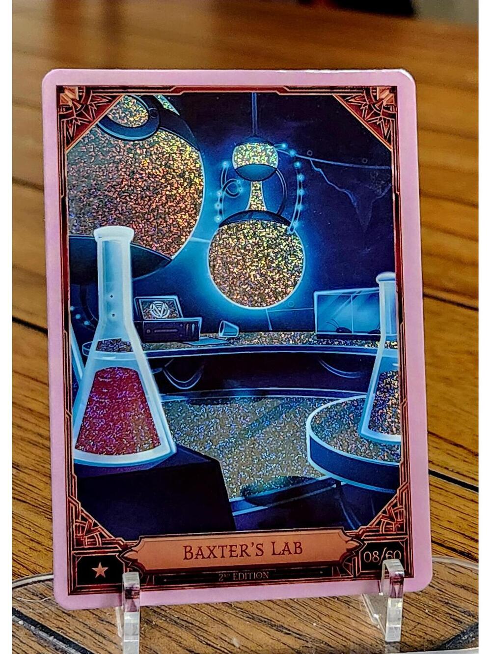 Baxter's Lab foil trading card  - Hazbin Hotel